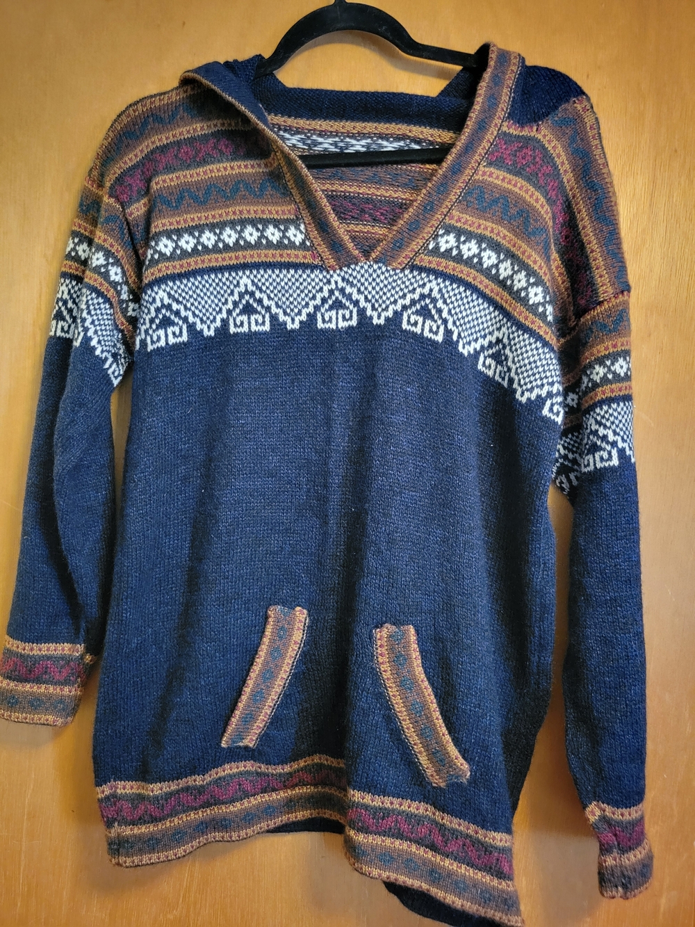 Peruvian Hand Made Alpaca Wool Sweater